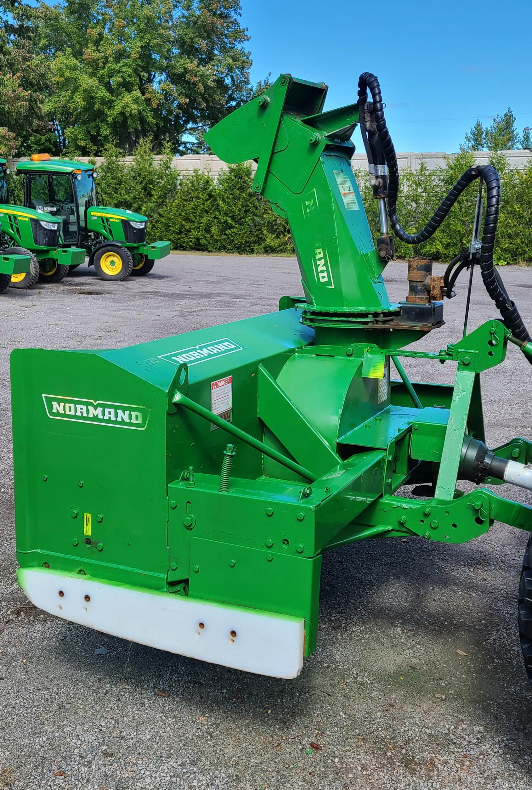 Tracteur de déneigement